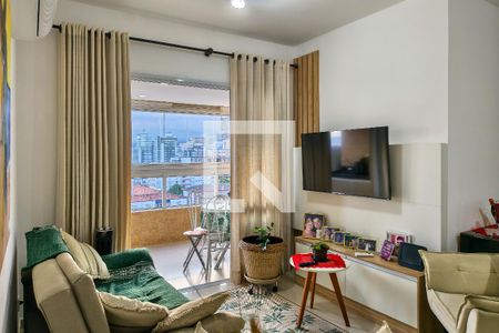 Sala de apartamento para alugar com 2 quartos, 84m² em Boqueirão, Praia Grande