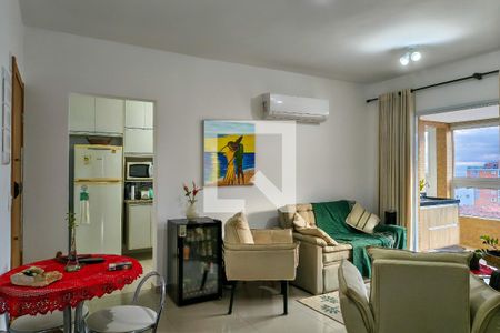 Sala de apartamento para alugar com 2 quartos, 84m² em Boqueirão, Praia Grande