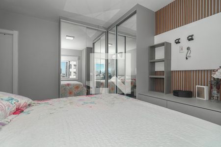 Quarto Suíte de apartamento à venda com 2 quartos, 60m² em São Sebastião, Porto Alegre