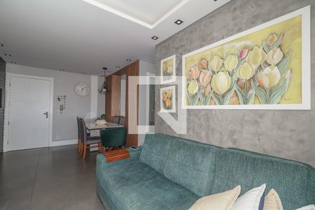 Sala de apartamento à venda com 2 quartos, 60m² em São Sebastião, Porto Alegre