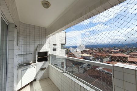 Sacada  de apartamento para alugar com 1 quarto, 70m² em Guilhermina, Praia Grande