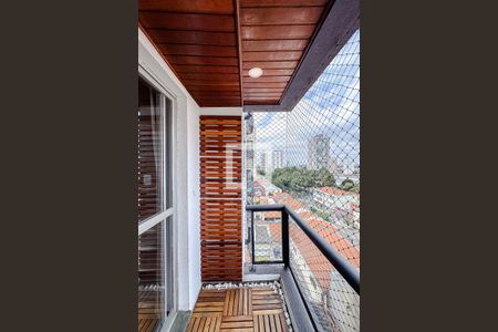 Varanda da Sala de apartamento para alugar com 2 quartos, 52m² em Vila Bertioga, São Paulo