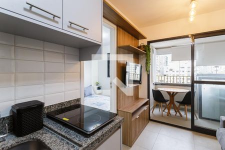 Sala de apartamento à venda com 1 quarto, 27m² em Vila Olímpia, São Paulo