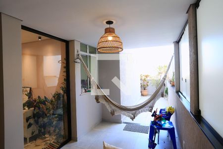Varanda da Sala de apartamento à venda com 3 quartos, 185m² em Mangabeiras, Belo Horizonte