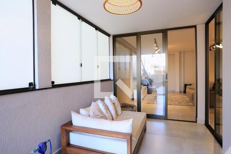 Varanda da Sala de apartamento à venda com 3 quartos, 185m² em Mangabeiras, Belo Horizonte