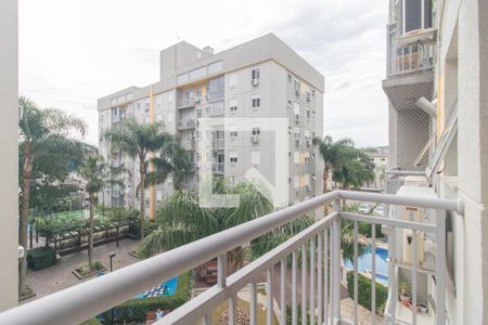 Varanda da Sala de apartamento à venda com 2 quartos, 70m² em Tristeza, Porto Alegre