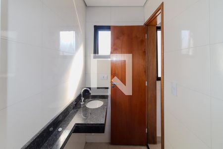 Banheiro da Suíte de apartamento à venda com 1 quarto, 30m² em Parque da Vila Prudente, São Paulo