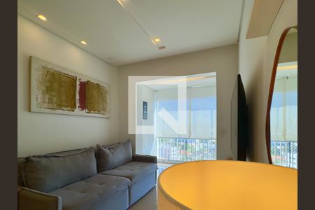 Detalhe da Sala de apartamento para alugar com 2 quartos, 62m² em Vila Leonor, Guarulhos