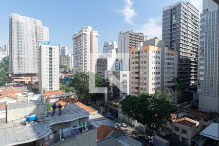 Vista da Varanda da Sala de apartamento à venda com 1 quarto, 30m² em Bela Vista, São Paulo