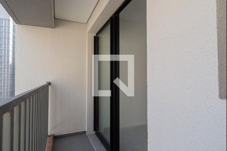Varanda da Sala de apartamento à venda com 1 quarto, 30m² em Bela Vista, São Paulo