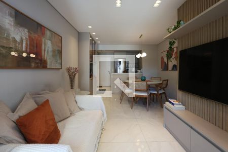 sala  de apartamento à venda com 3 quartos, 72m² em Vila Andrade, São Paulo