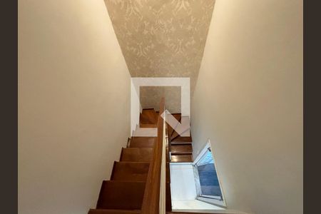 Sala - escada de apartamento para alugar com 2 quartos, 96m² em Botafogo, Rio de Janeiro