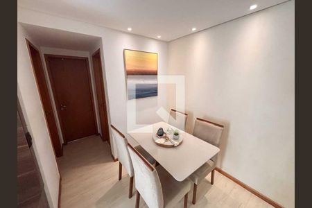 Sala de jantar de apartamento para alugar com 2 quartos, 59m² em Itaipu, Niterói