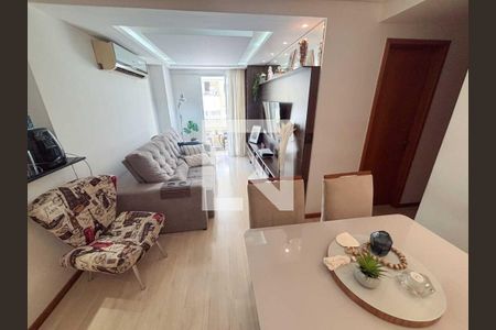 Sala de apartamento para alugar com 2 quartos, 59m² em Itaipu, Niterói