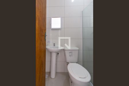Banheiro de kitnet/studio para alugar com 1 quarto, 28m² em Jardim Paraiso, Guarulhos