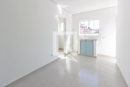 Sala e Cozinha de kitnet/studio para alugar com 1 quarto, 28m² em Jardim Paraiso, Guarulhos