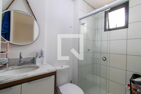 Banheiro da Suíte de apartamento para alugar com 2 quartos, 53m² em Parque Brasília, Campinas