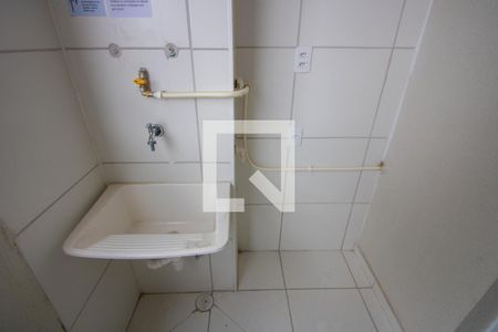 Varanda/Área de serviço de apartamento à venda com 2 quartos, 42m² em Jardim, Santo André