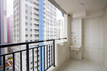 Varanda/Área de serviço de apartamento à venda com 2 quartos, 42m² em Jardim, Santo André