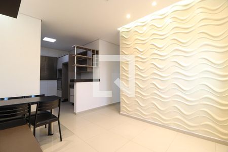 Sala de apartamento para alugar com 2 quartos, 60m² em Jardim Inconfidência, Uberlândia