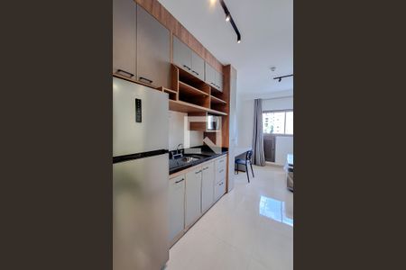 Cozinha de kitnet/studio para alugar com 1 quarto, 24m² em Vila Mariana, São Paulo