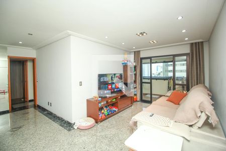 Sala de apartamento à venda com 3 quartos, 141m² em Vila Assunção, Santo André