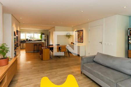 sala  de apartamento à venda com 3 quartos, 132m² em Vila Andrade, São Paulo