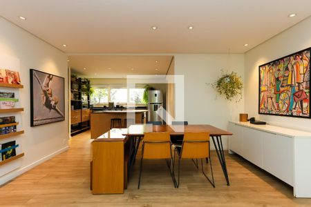 Sala de Jantar de apartamento à venda com 3 quartos, 132m² em Vila Andrade, São Paulo