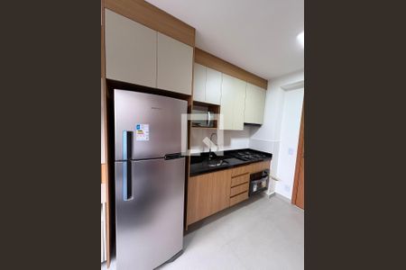 Cozinha de apartamento para alugar com 1 quarto, 30m² em Jardim Oriental, São Paulo