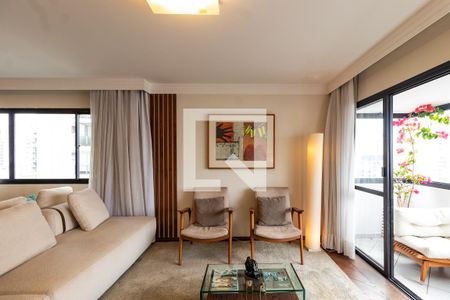 Sala de apartamento para alugar com 4 quartos, 174m² em Perdizes, São Paulo