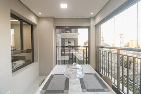 Varanda Gourmet  de apartamento para alugar com 2 quartos, 68m² em Vila Aricanduva, São Paulo