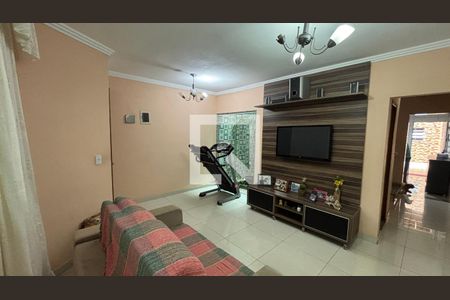 Sala de casa à venda com 3 quartos, 178m² em Parque Marajoara, Santo André