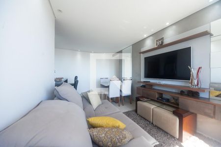 Sala de TV de apartamento para alugar com 2 quartos, 68m² em Vila da Serra, Nova Lima