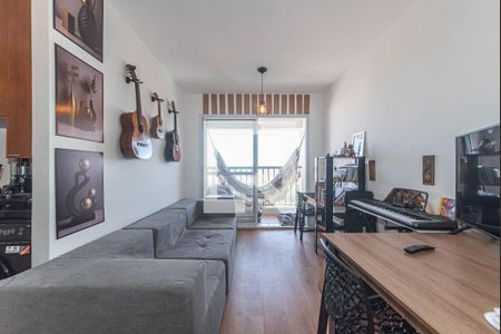 Sala de apartamento para alugar com 2 quartos, 60m² em Jardim Casablanca, São Paulo