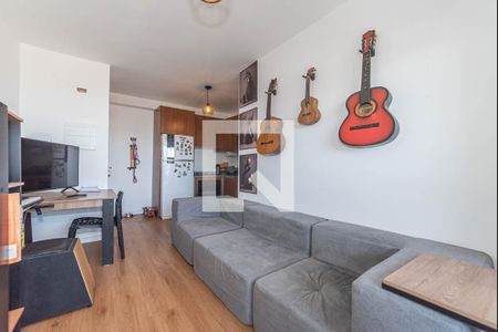 Sala de apartamento para alugar com 2 quartos, 60m² em Jardim Casablanca, São Paulo