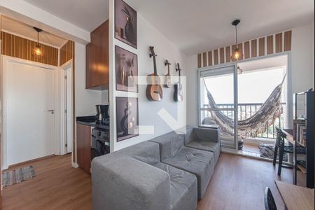 Sala de apartamento para alugar com 2 quartos, 60m² em Jardim Casablanca, São Paulo