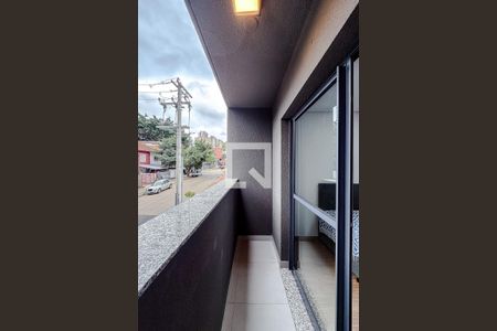 Varanda de kitnet/studio para alugar com 1 quarto, 28m² em Vila Dom Pedro I, São Paulo