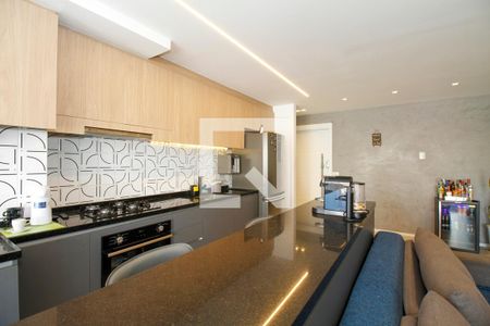 Ambientes Integrados (Sala, Cozinha e Varanda) de apartamento à venda com 2 quartos, 78m² em Vila Anglo Brasileira, São Paulo