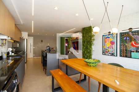 Ambientes Integrados (Sala, Cozinha e Varanda) de apartamento à venda com 2 quartos, 78m² em Vila Anglo Brasileira, São Paulo
