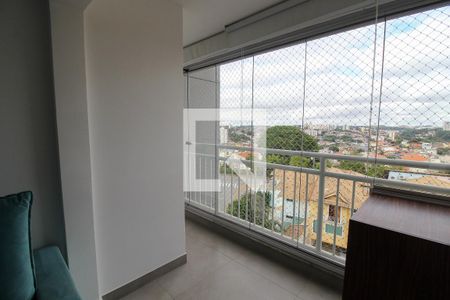 Varanda da Sala de apartamento para alugar com 2 quartos, 59m² em Vila São Silvestre, São Paulo