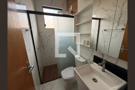 Banheiro da Suíte de casa à venda com 3 quartos, 260m² em Ipanema, Lagoa Santa