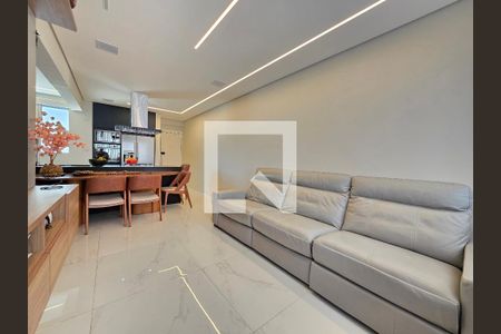 Sala  de apartamento à venda com 2 quartos, 85m² em Calafate, Belo Horizonte