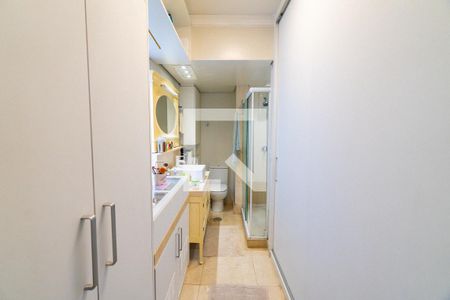 Banheiro da Suíte de apartamento à venda com 2 quartos, 72m² em Vila Clementino, São Paulo