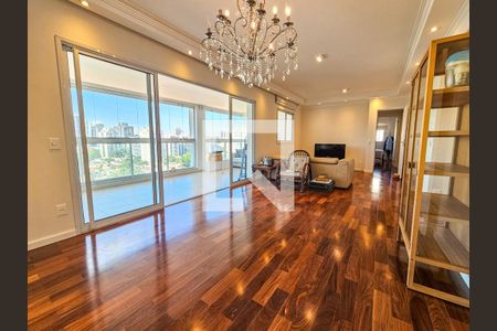 Sala de apartamento para alugar com 3 quartos, 140m² em Santo Amaro, São Paulo