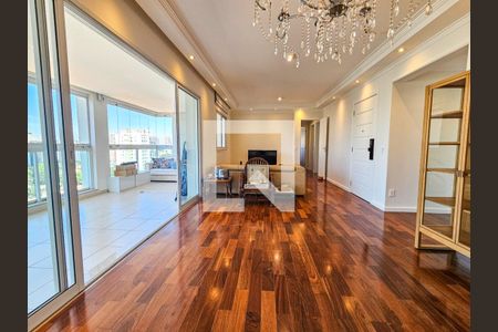 Sala de apartamento para alugar com 3 quartos, 140m² em Santo Amaro, São Paulo