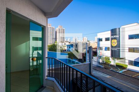 Varanda da Sala de apartamento para alugar com 3 quartos, 74m² em Vila Valparaíso, Santo André