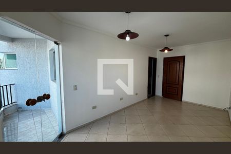 Sala de apartamento para alugar com 3 quartos, 74m² em Vila Valparaíso, Santo André