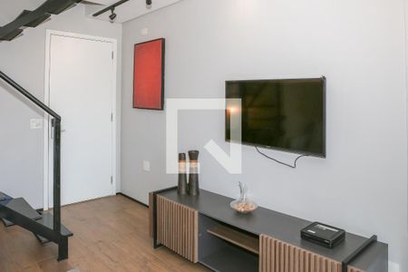 Sala de apartamento à venda com 1 quarto, 80m² em Pinheiros, São Paulo