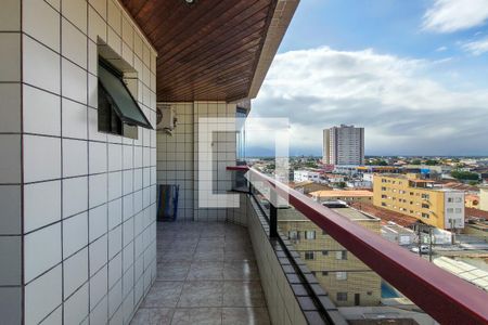 Sacada  de apartamento para alugar com 1 quarto, 70m² em Vila Tupi, Praia Grande