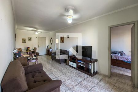 Sala de apartamento para alugar com 1 quarto, 70m² em Vila Tupi, Praia Grande